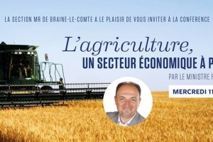 Conférence "L'Agriculture, un secteur économique à part entière"